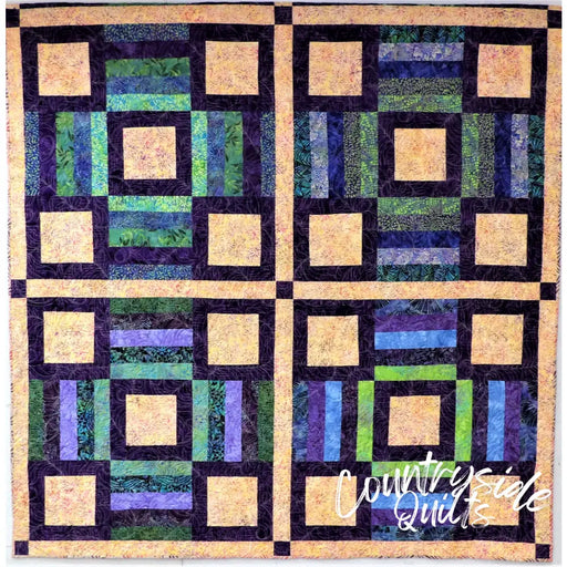8 AROUND THE SQUARE Quilt Pattern 739406408584