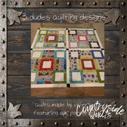 8 AROUND THE SQUARE Quilt Pattern 739406408584