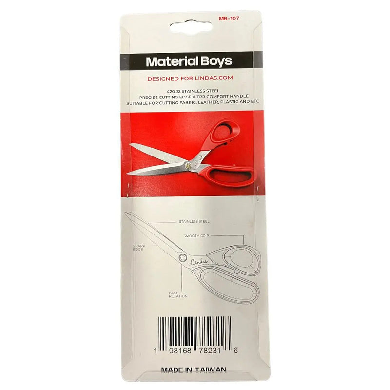 Linda's - 9 Inch Stainless Steel Fabric Scissors