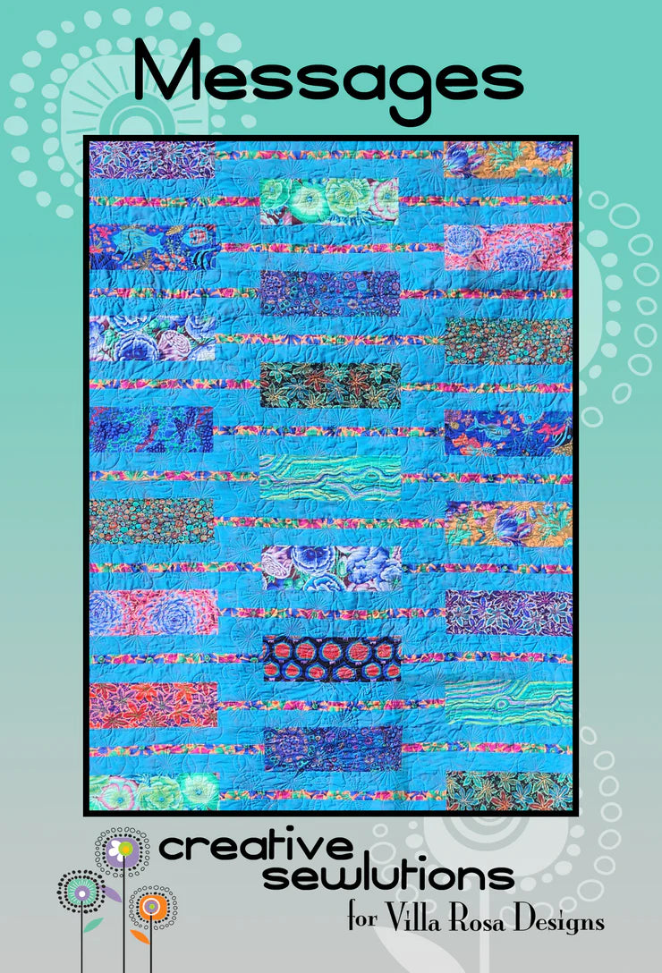 Villa Rosa Designs - Messages - Post Card Quilt Pattern