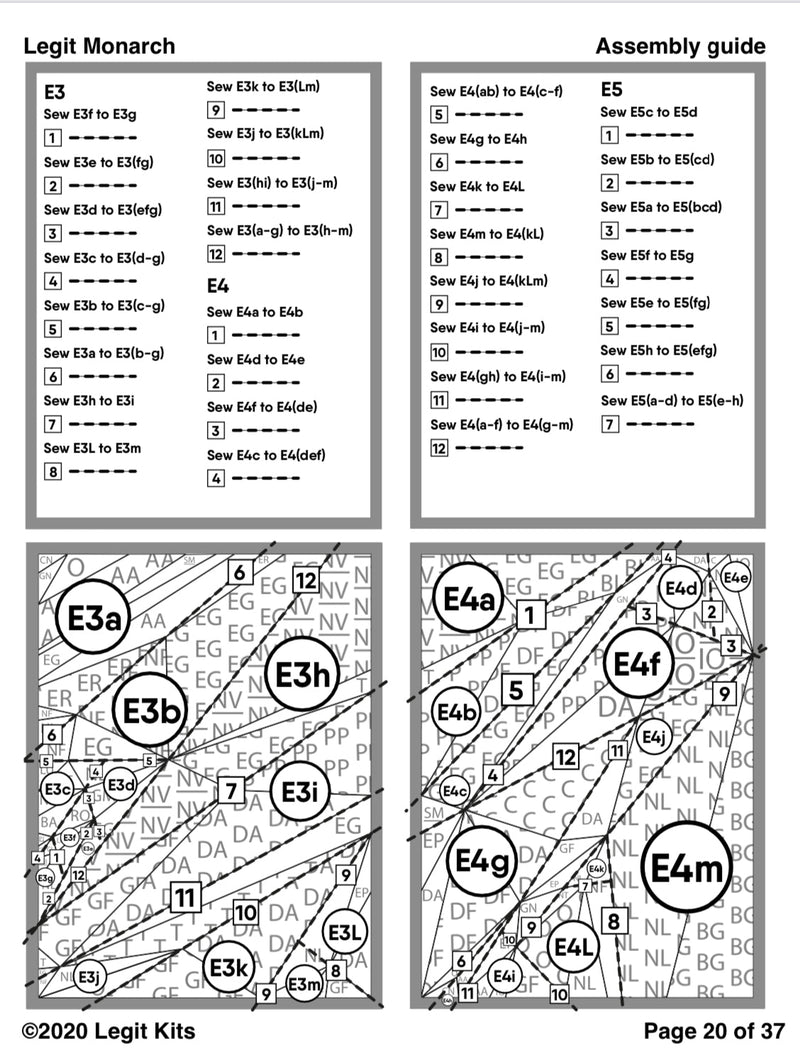 Legit Monarch Pattern