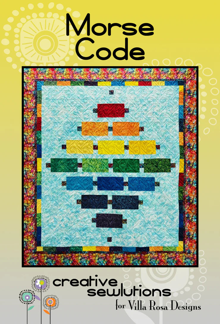 Villa Rosa Designs - Morse Code - Post Card Quilt Pattern