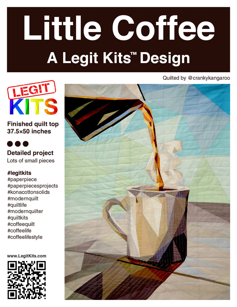 Little Coffee Quilt  Kit