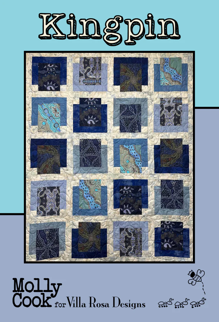 Villa Rosa Designs - Kingpin - Post Card Quilt Pattern