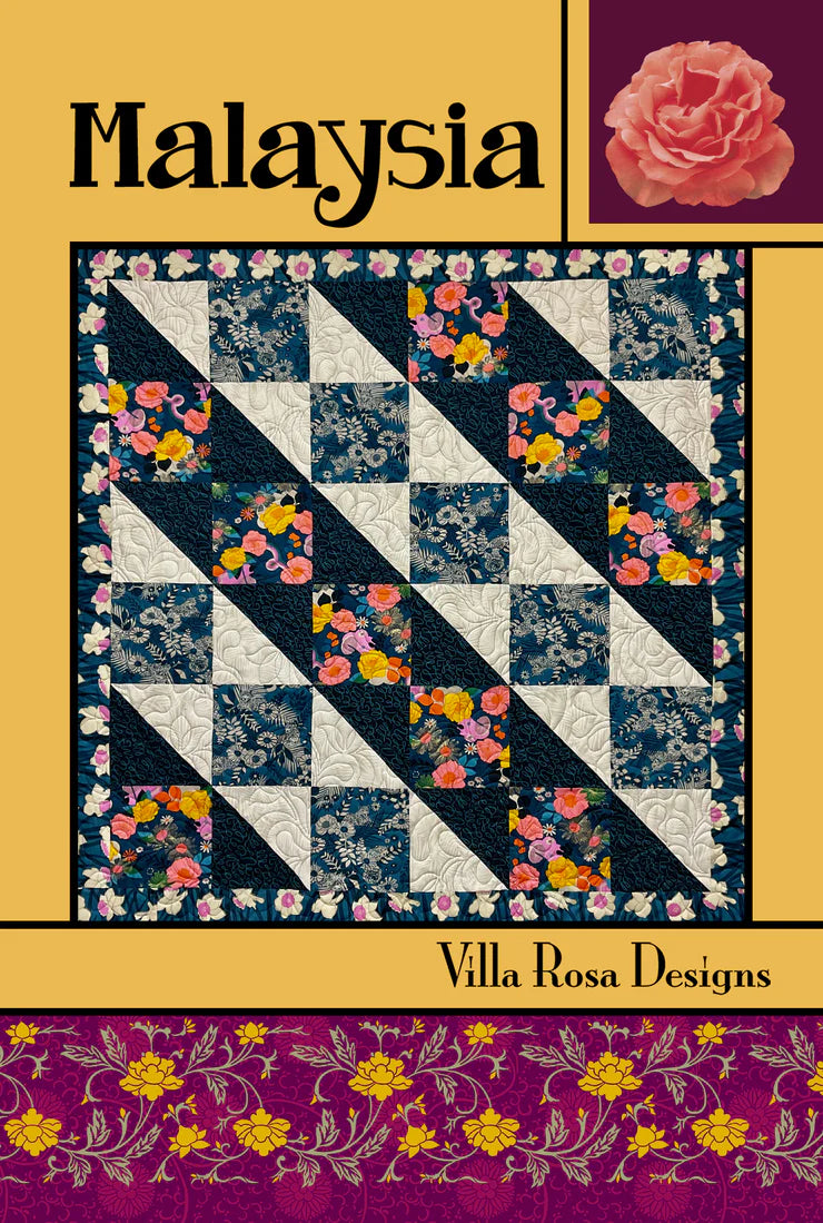 Villa Rosa Designs - Malaysia - Post Card Quilt Pattern
