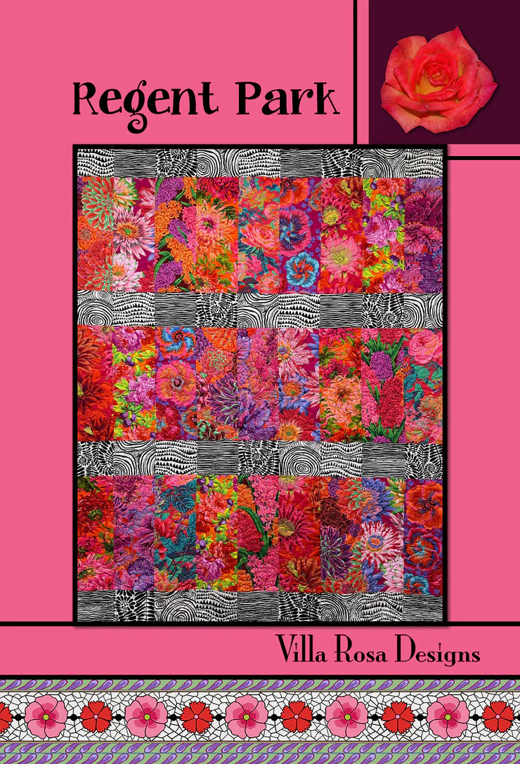 Villa Rosa Designs - Regent Park - Post Card Quilt Pattern