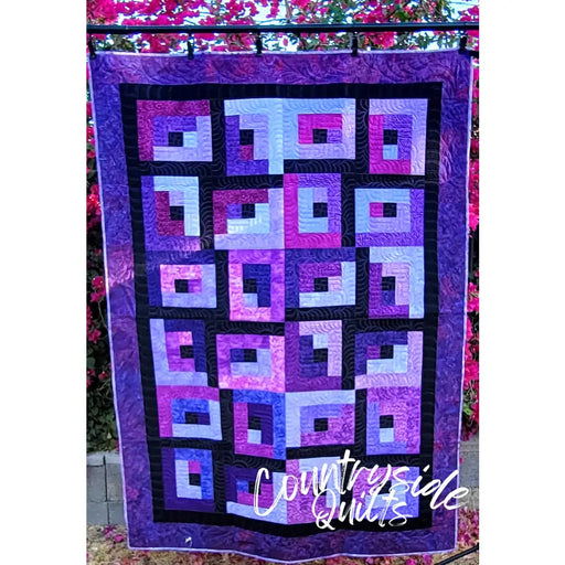 Altered Log Cabin Quilt Pattern 739406408607