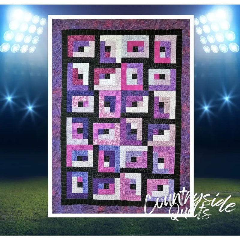 Altered Log Cabin Quilt Pattern 739406408607