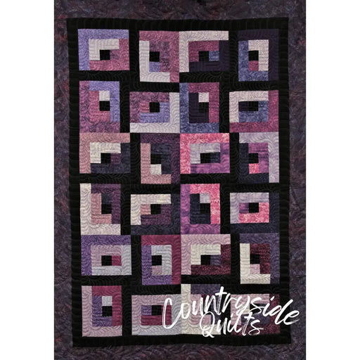 Altered Log Cabin Quilt Pattern 739406408607