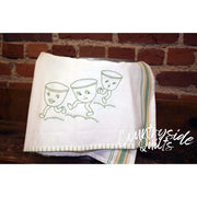 Aunt Martha’s 3528 Animated Dish Motifs Tea