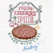 Aunt Martha’s #4036 Slice of Pie Days the Week Tea Towels