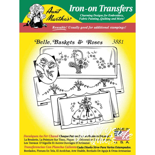 Aunt Marthas® Iron-On Transfer Pattern for Countryside Quilts in Aunt Marthas® #3881