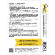 Embroidery pattern transfer instructions for Aunt Martha’s® Kid’s Number Sampler from Countryside Quilts