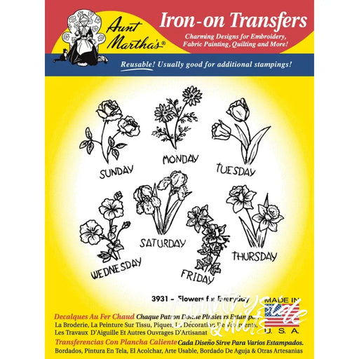 Aunt Martha’s® 3931 Flowers for Everyday Days