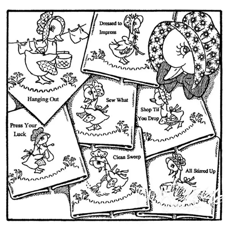 Aunt Martha’s® #3979 Sunbonnet Duck Holiday Religious