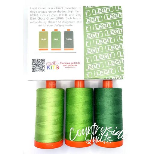 Aurifil Thread Collection - Green TM3LS031