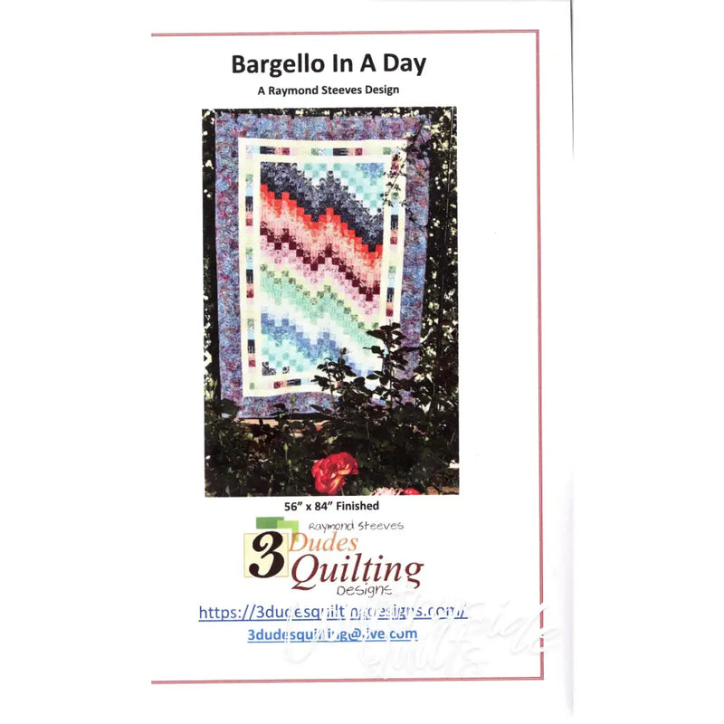 Bargello In A Day Quilt Pattern 739406408614