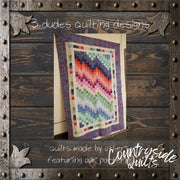 Bargello In A Day Quilt Pattern 739406408614