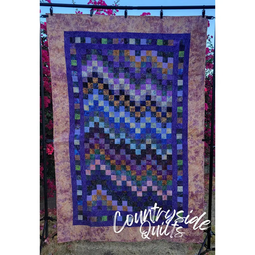 Bargello In A Day Quilt Pattern 739406408614