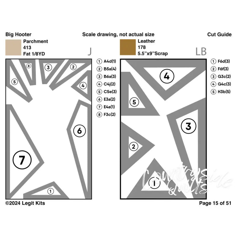 Big Hooter Pattern PT060
