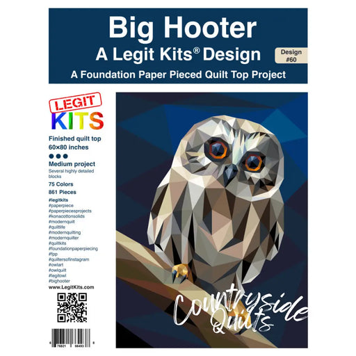 Big Hooter Quilt Kit QK060