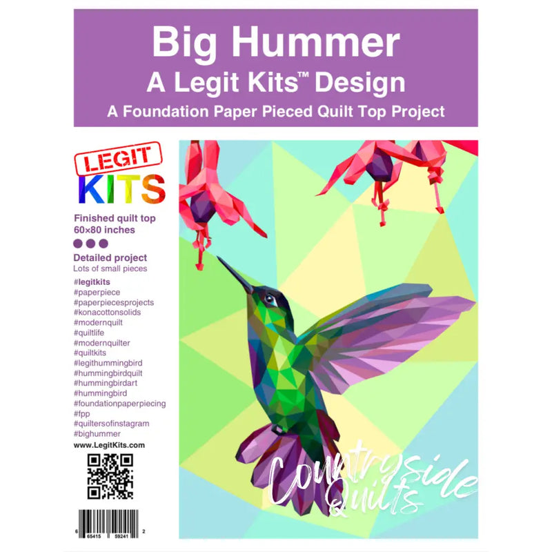 Big Hummer Quilt Kit QK023