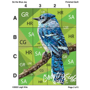 BJ the Blue Jay Pattern PT039