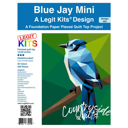 Blue Jay Mini Quilt Kit QK063