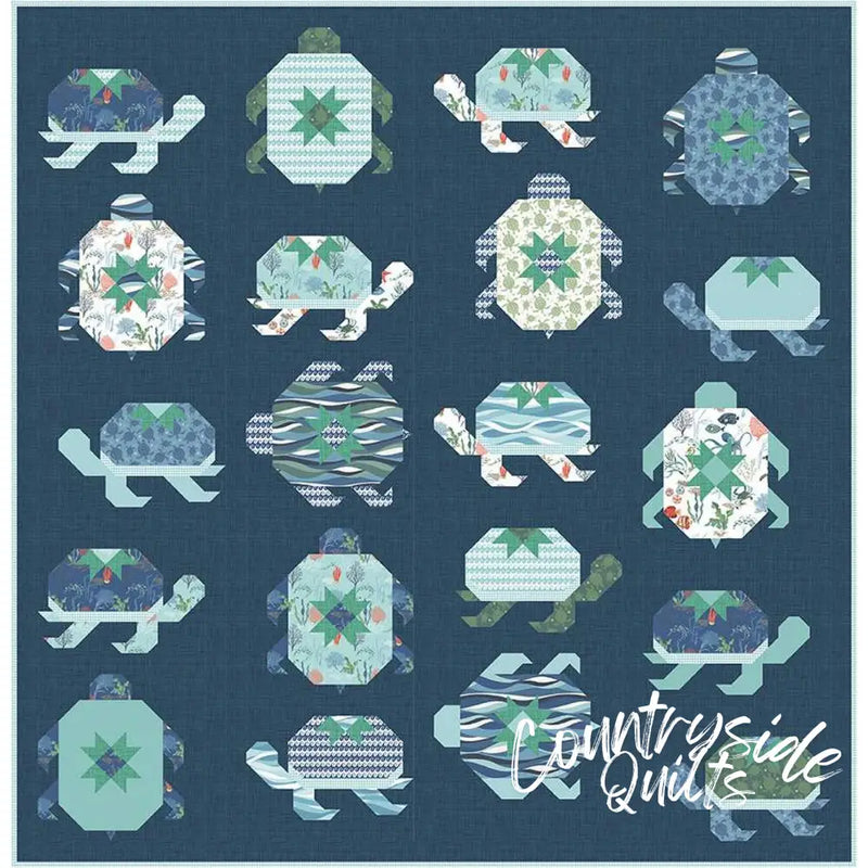 Bluebird Patterns Turtle Migration Quilt Pattern 649408