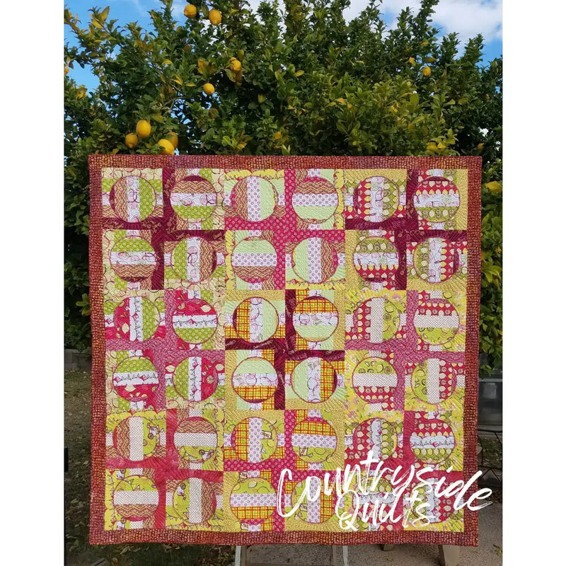 Circles and Stripes Quilt Pattern 73940640638