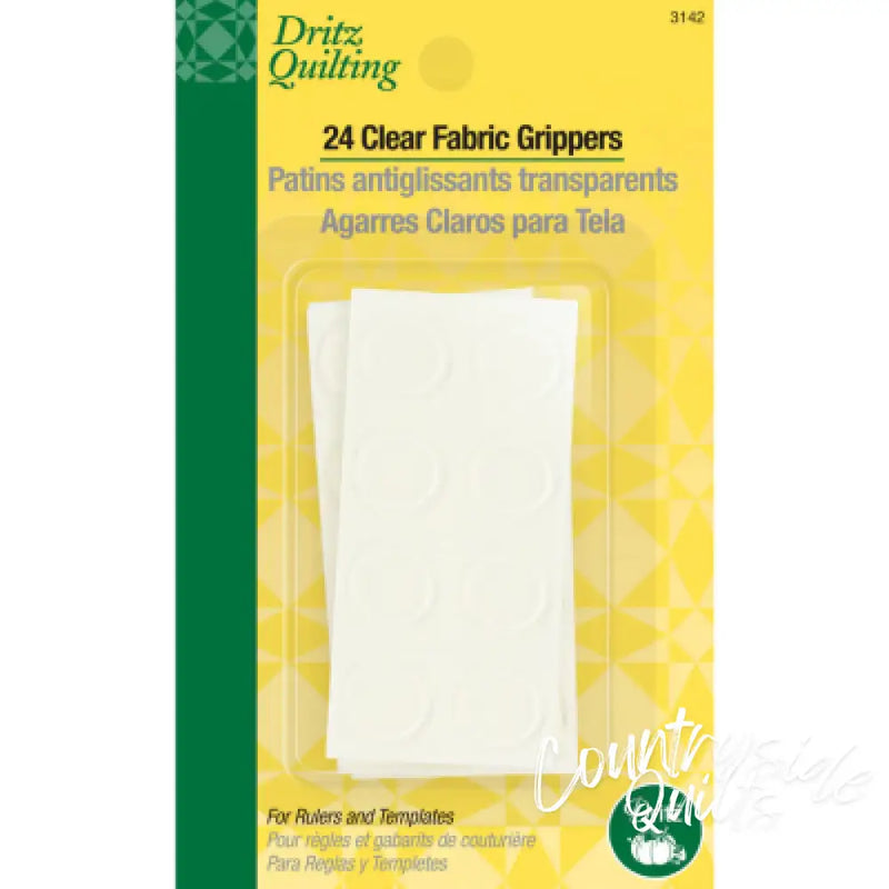 Clear Fabric Grippers 24ct 3142 Dritz#6