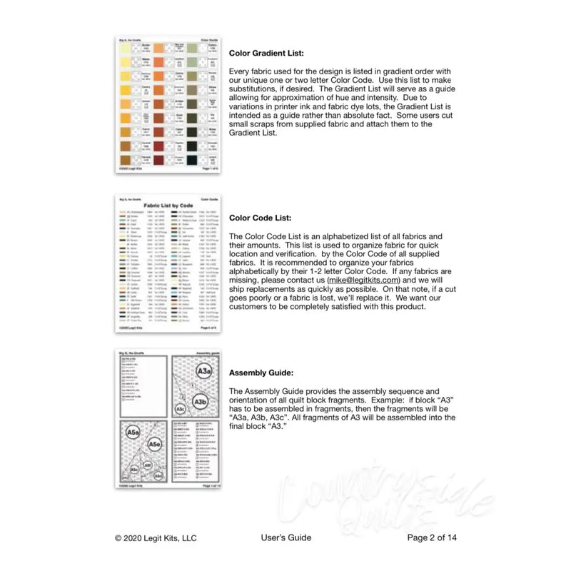 Clownfish Quilt Kit QK017