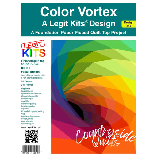 Color Vortex Quilt Kit QK045