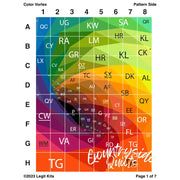 Color Vortex Quilt Kit QK045