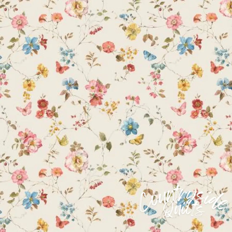 Countryside Floral Sand 44’’ / 45’’ Width C14533-SAND