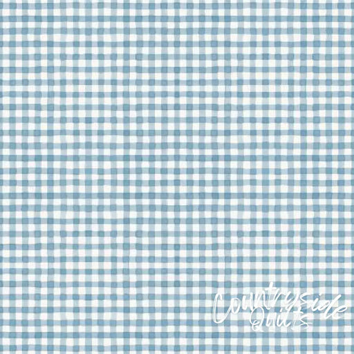 Countryside Gingham Blue 44’’ / 45’’ Width C14537-BLUE