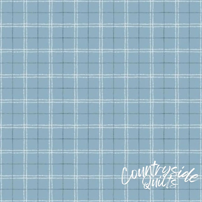 Countryside Plaid Blue 44’’ / 45’’ Width C14535-BLUE