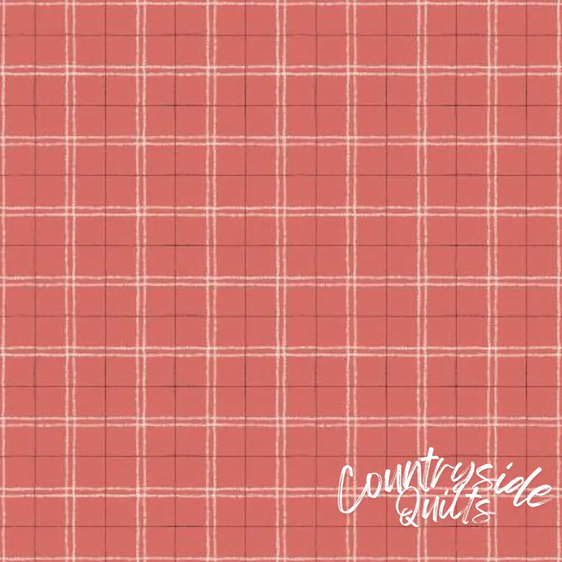 Countryside Plaid Red 44’’ / 45’’ Width C14535-RED