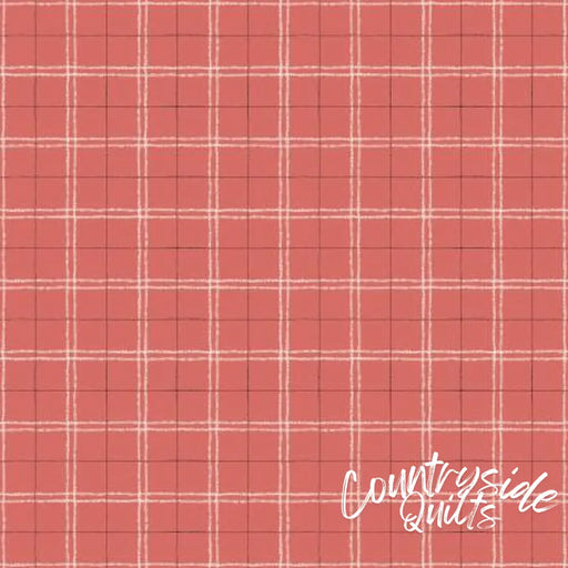 Countryside Plaid Red 44’’ / 45’’ Width C14535-RED