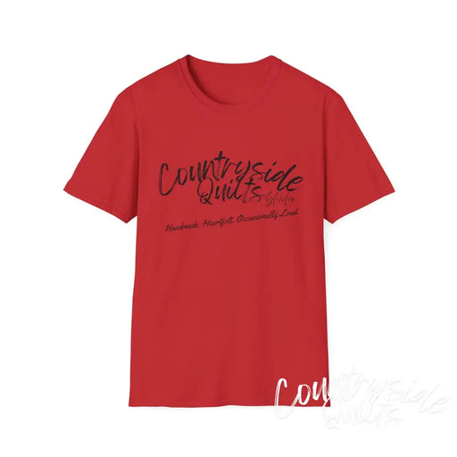 Countryside Quilts Unisex Softstyle T-Shirt - Casual