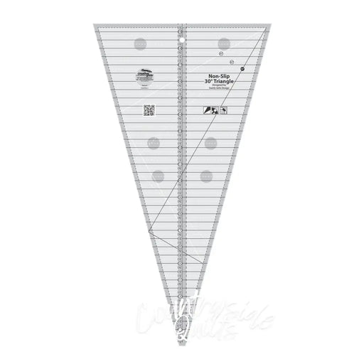 Creative Grids 30 Degree Triangle Quilt Ruler Notions