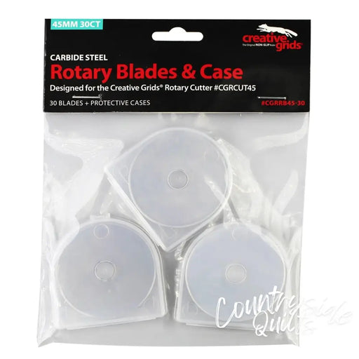 Creative Grids 45mm Replacement Rotary Blade 30pk Notions