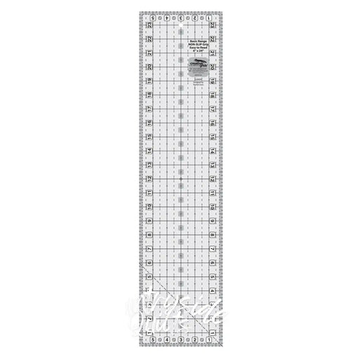 Creative Grids Basic Range 6in x 24in Rectangle Quilt Ruler
