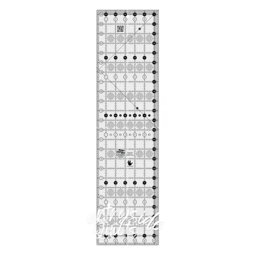 Creative Grids Left Handed Quilt Ruler 6-1/2in x 24-1/2in