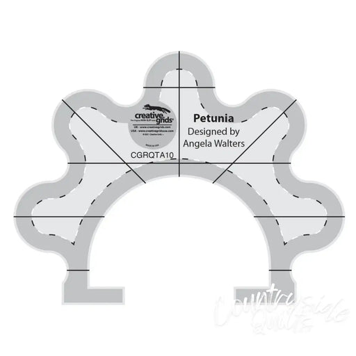 Creative Grids Machine Quilting Tool Petunia Notions
