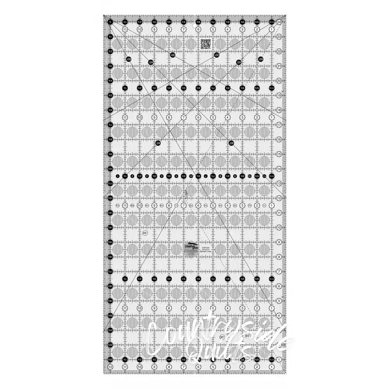 Creative Grids Quilt Ruler 12-1/2in x 24-1/2in Notions