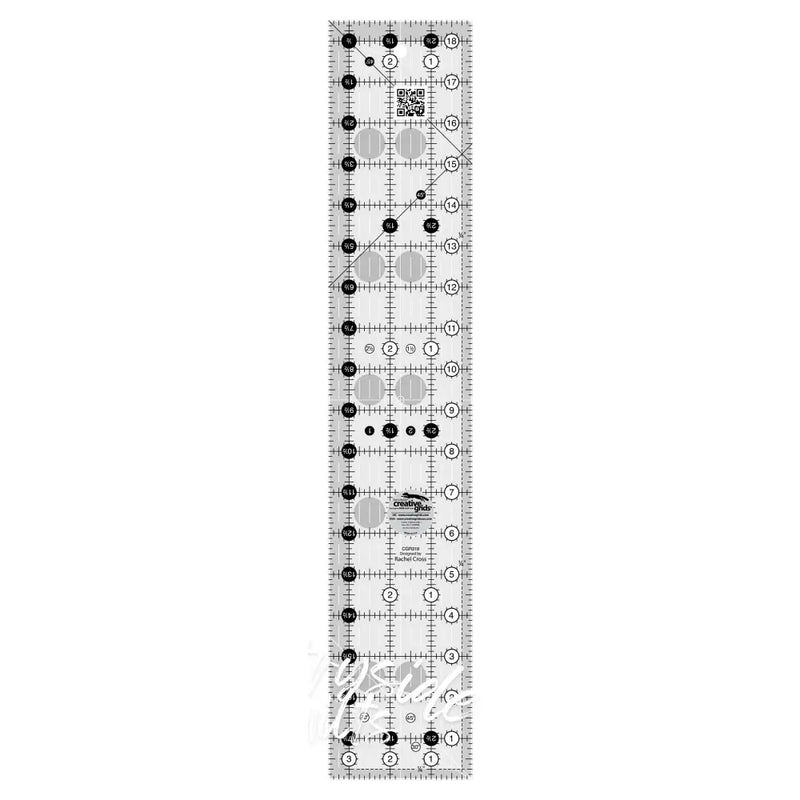 Creative Grids Quilt Ruler 3-1/2in x 18-1/2in Notions