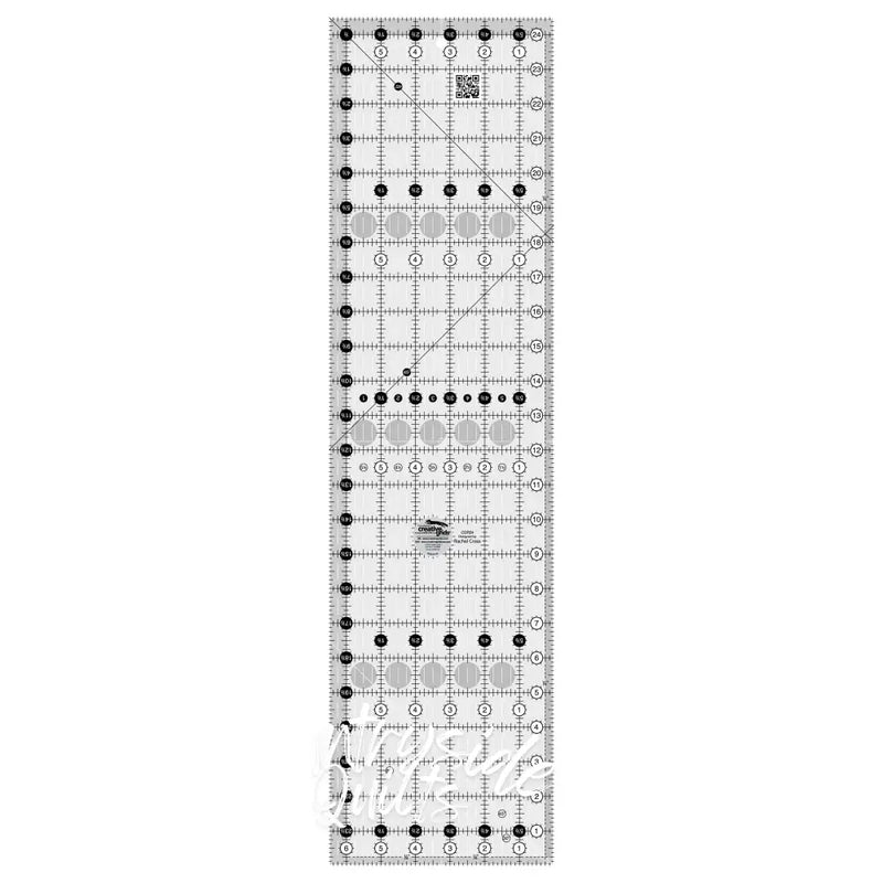 Creative Grids Quilt Ruler 6-1/2in x 24-1/2in Notions