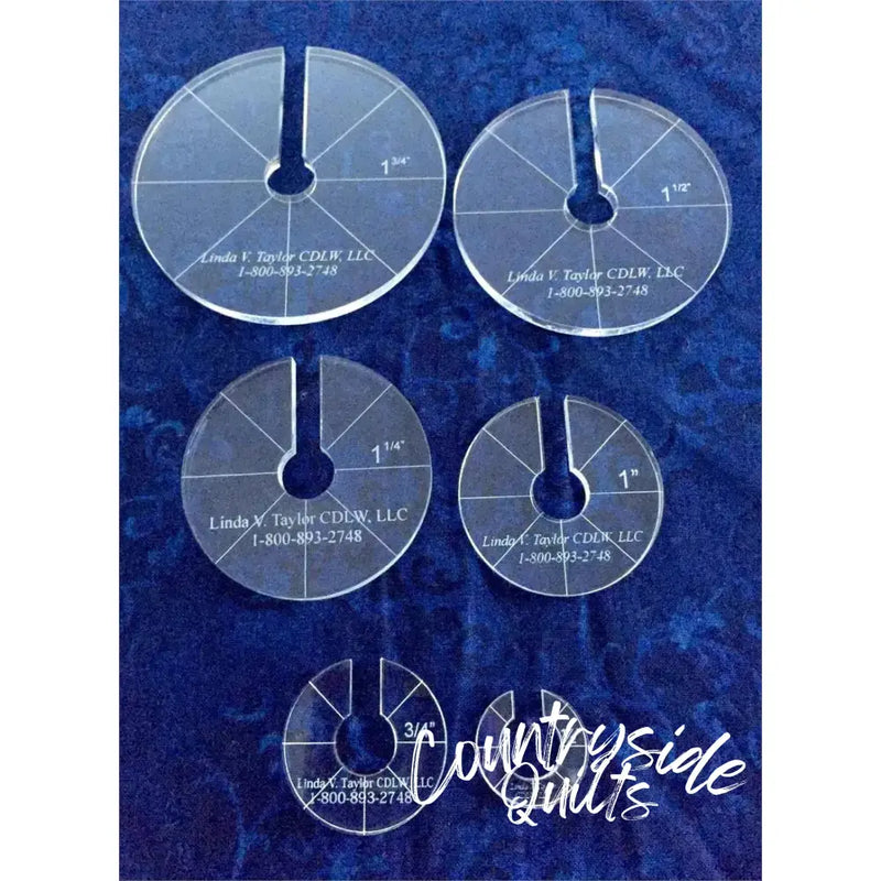 Crosshatch Circle Template Set TMP-020