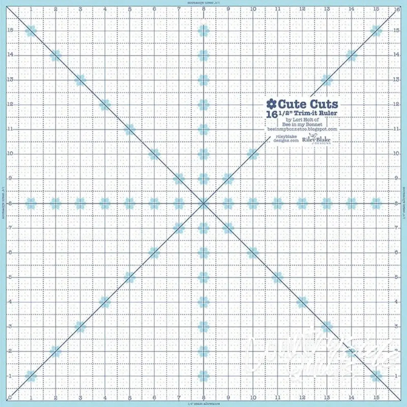 Lori Holt Cute Cuts™ Trim-it™ Ruler 16 1/2’’ x 398535